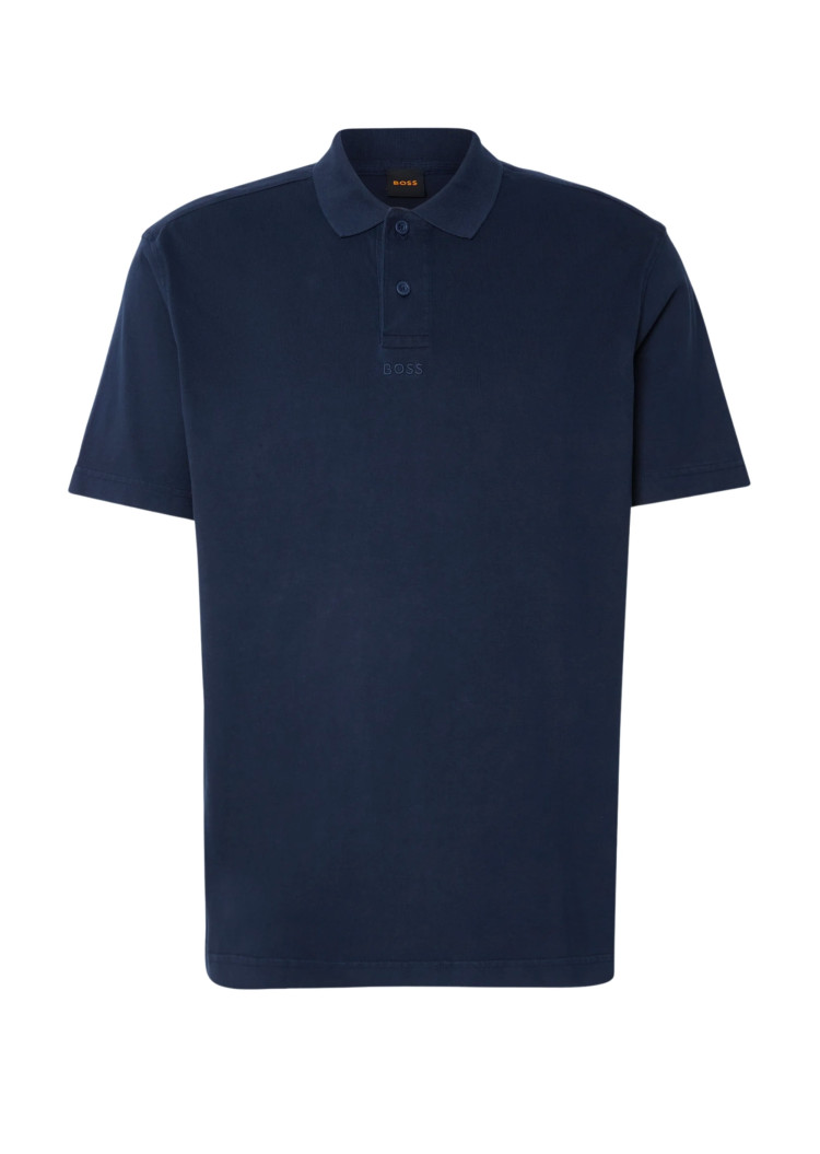 Поло Relaxed fit для мужчин (479610), цвет Синий - №1