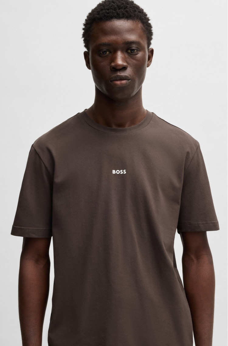 Футболка Relaxed fit для чоловіків (479612), колір Коричневий - №5