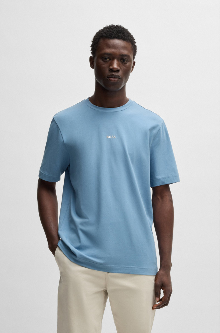 Футболка Relaxed Fit для мужчин (479614), цвет Синий - №2