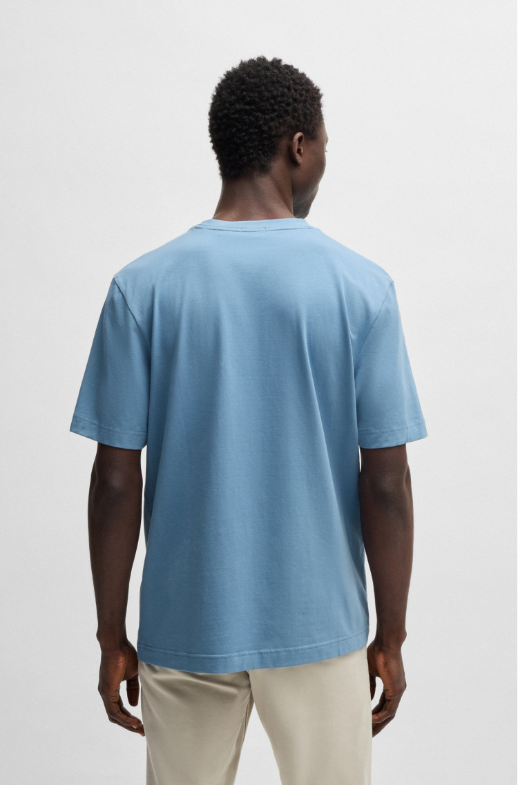 Футболка Relaxed fit для чоловіків (479614), колір Синій - №4