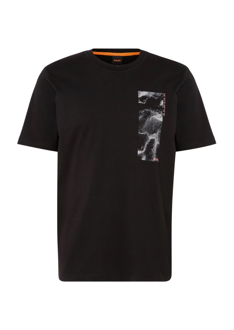 Футболка Regular fit для чоловіків (479620), колір Чорний - №1