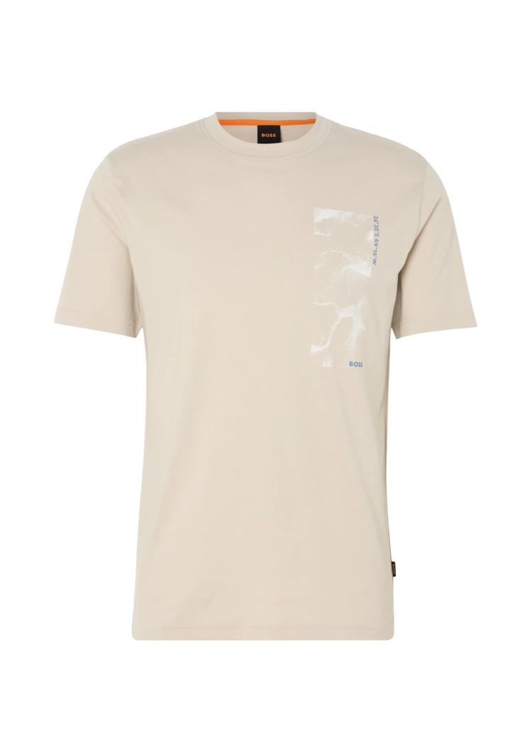 Футболка Regular fit для чоловіків (479621), колір Бежевий - №1