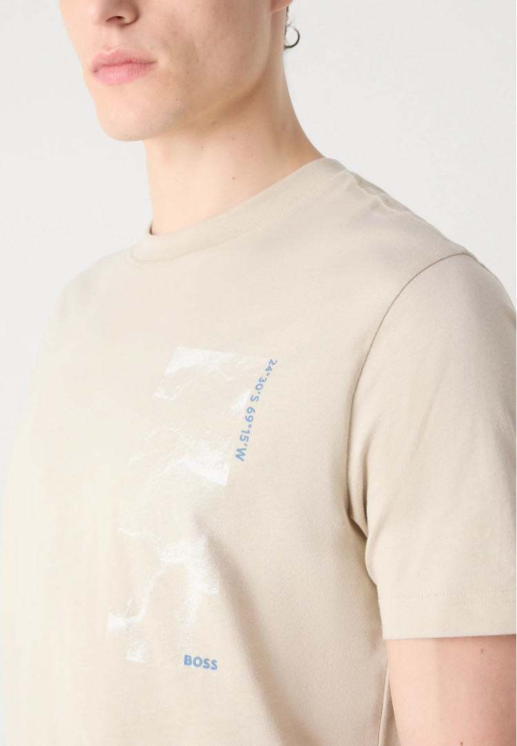 Футболка Regular fit для чоловіків (479621), колір Бежевий - №4