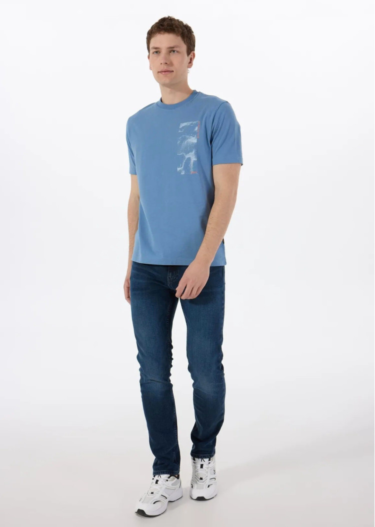 Футболка Regular fit для чоловіків (479622), колір Синій - №3