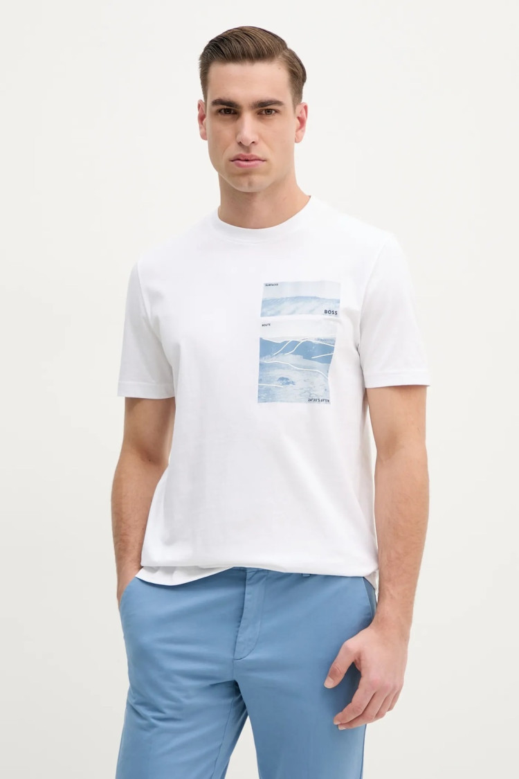 Футболка Regular Fit для чоловіків (479623), колір Білий - №2