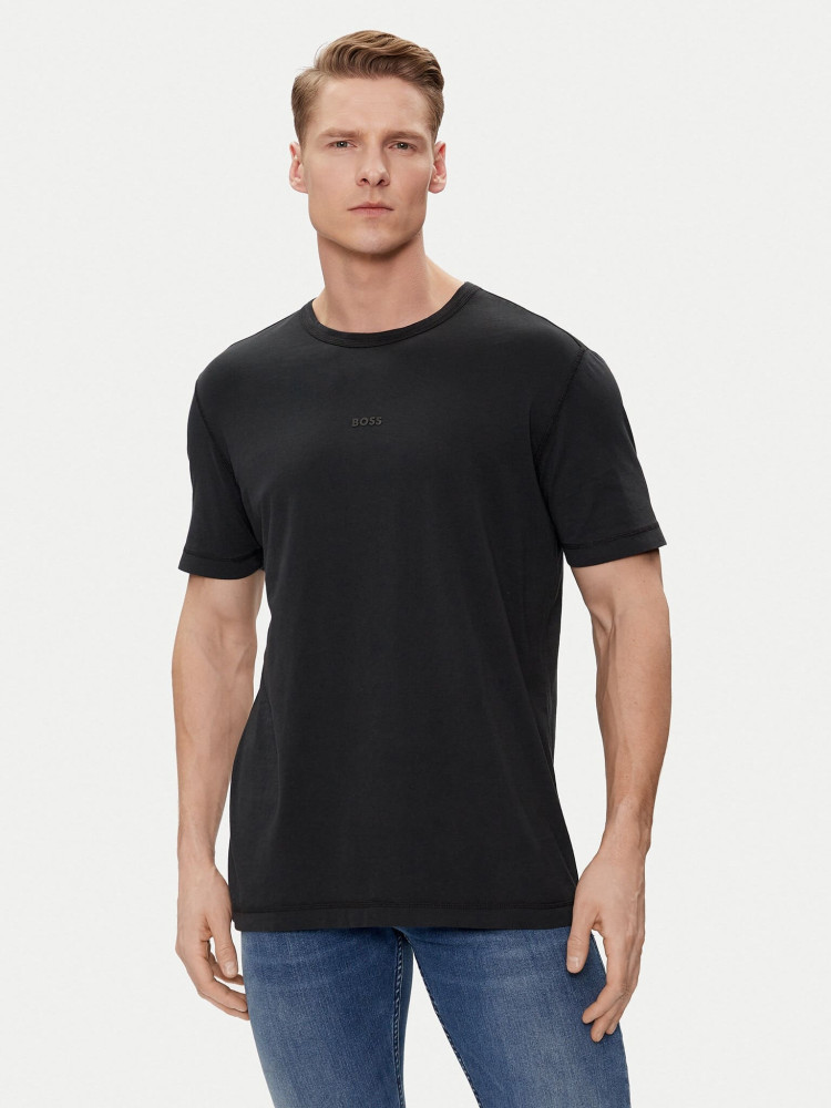 Футболка Regular fit для чоловіків (479627), колір Чорний - №2