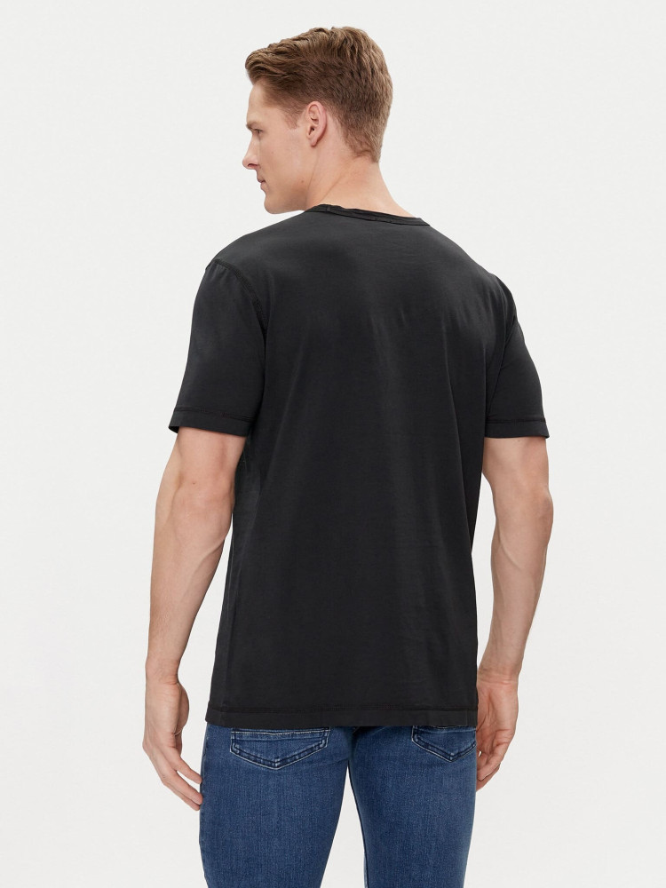 Футболка Regular fit для чоловіків (479627), колір Чорний - №4