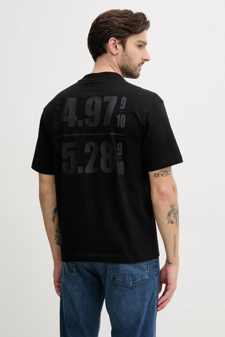 Футболка Relaxed fit для мужчин (479634), цвет Черный - №4