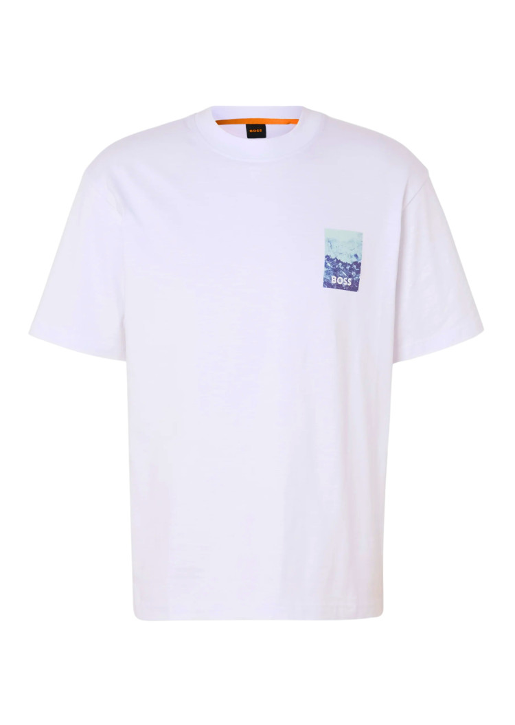 Футболка Relaxed fit для мужчин (479635), цвет Белый - №1