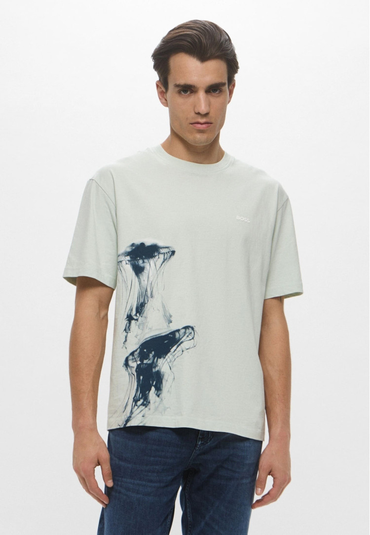 Футболка Relaxed fit для чоловіків (479636), колір Синій - №2