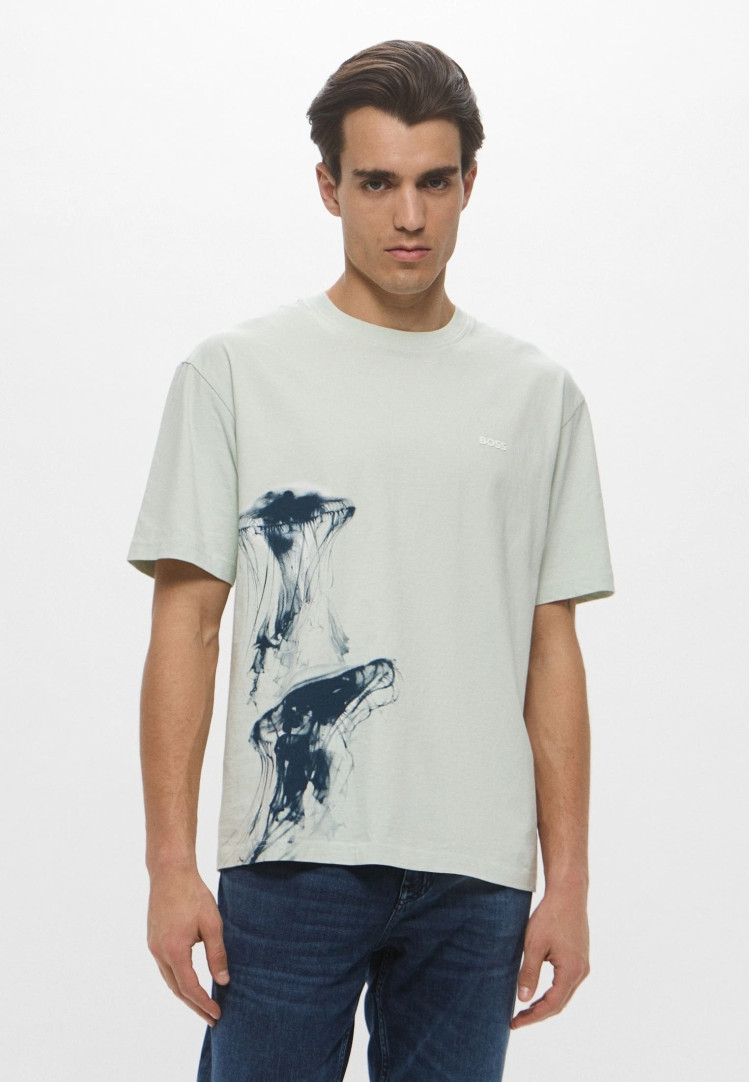Футболка Relaxed Fit для чоловіків (479636), колір Зелений - №2