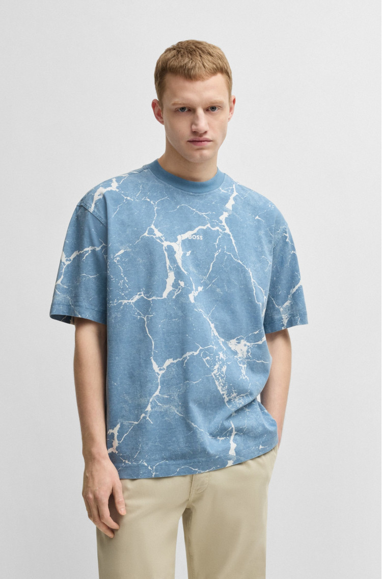Футболка Relaxed Fit для мужчин (479638), цвет Синий - №2