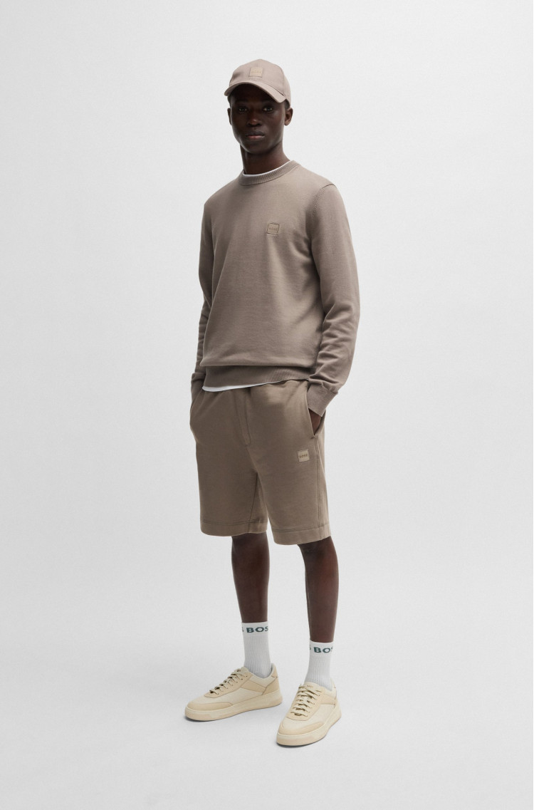 Шорти Regular fit для чоловіків (479639), колір Бежевий - №3