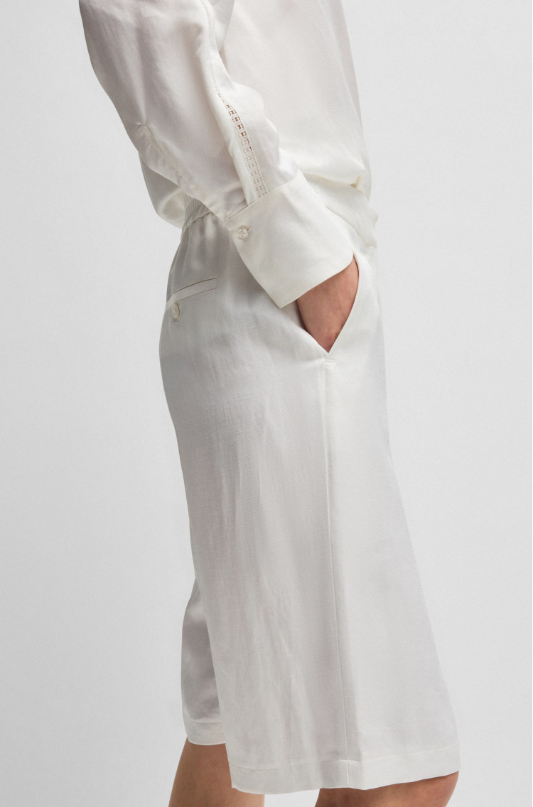 Шорти Relaxed Fit для жінок (479653), колір Білий - №4