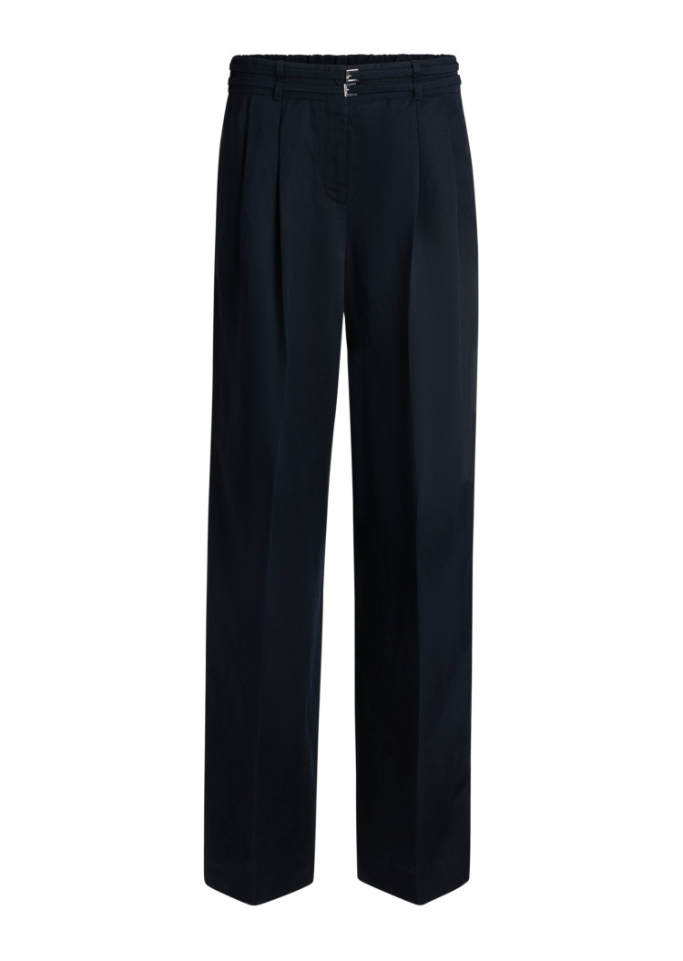 Брюки повсякденні Relaxed fit для жінок (479658), колір Синій - №1