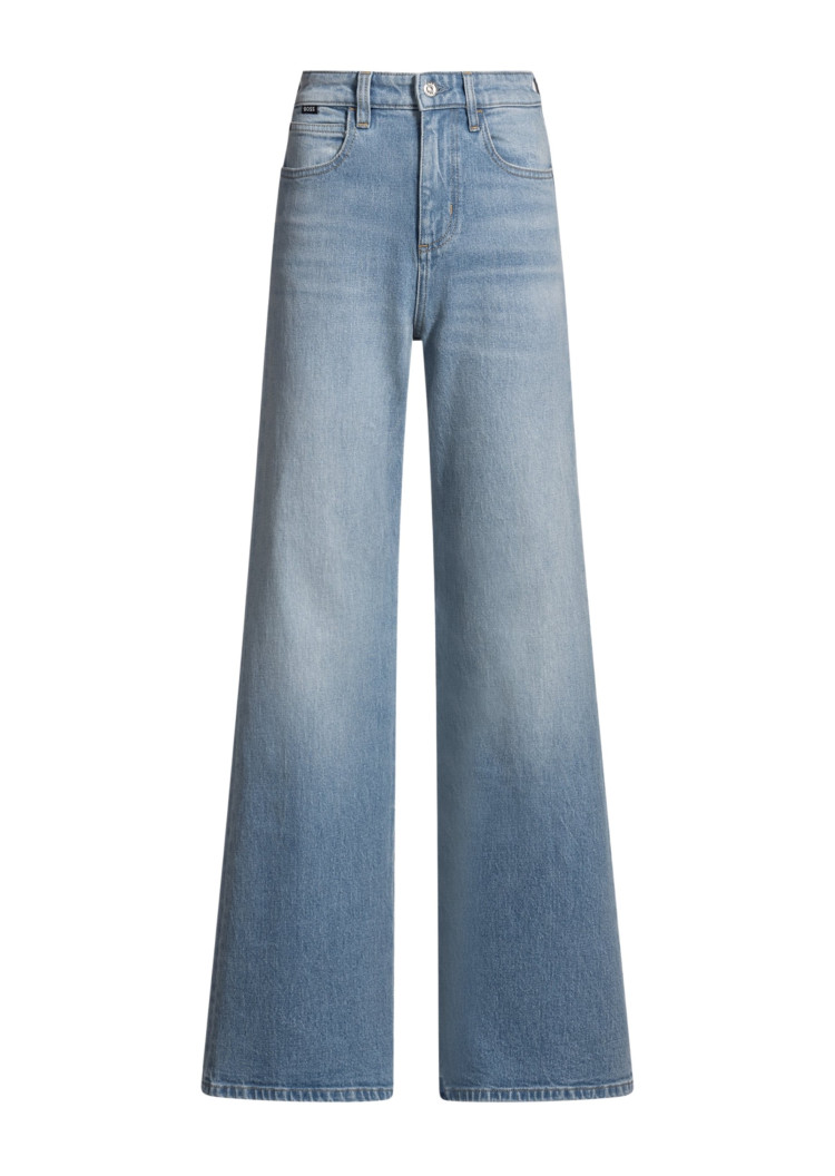 Джинсы Relaxed Regular Fit Средняя