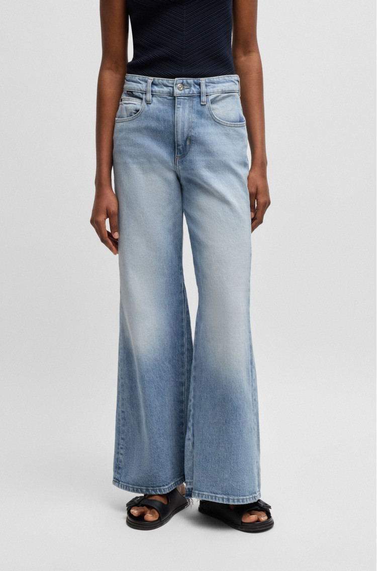Джинсы Relaxed Regular Fit Средняя для женщин (479673), цвет Синий - №3