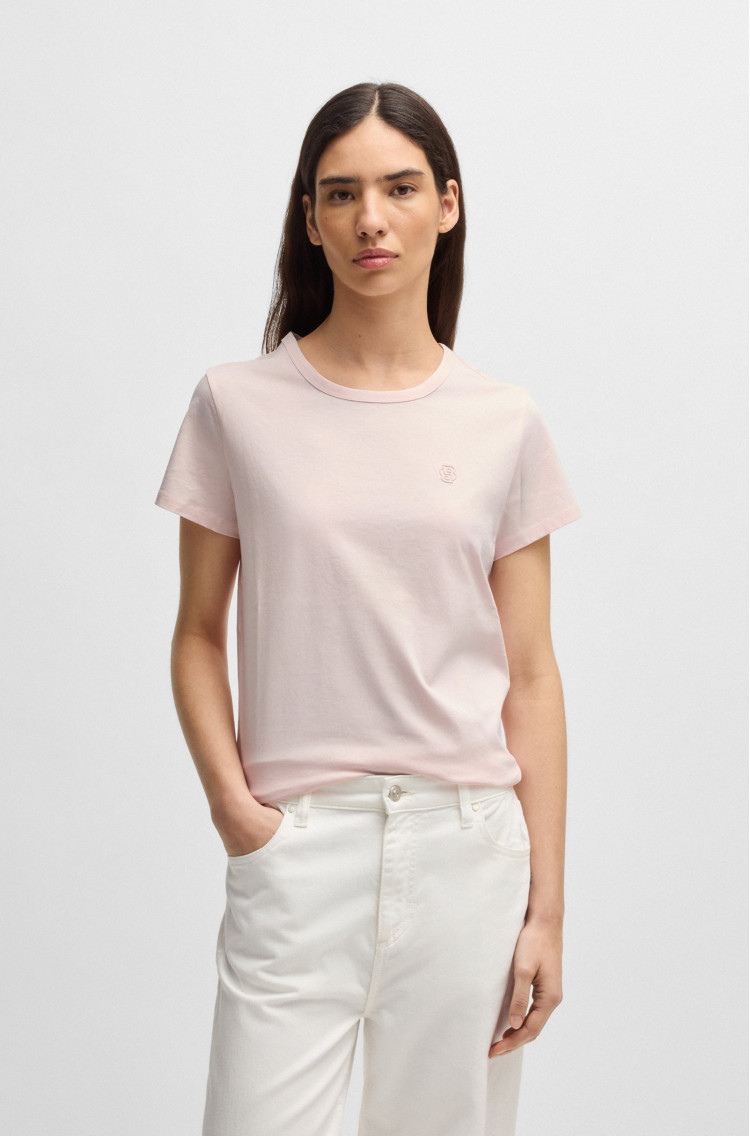 Футболка Regular fit для жінок (479681), колір Рожевий - №2