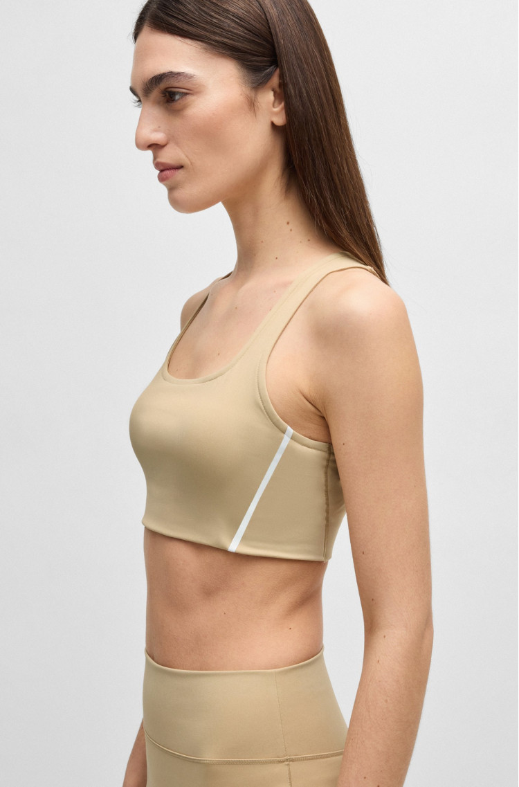 Топ Slim Fit для жінок (479682), колір Бежевий - №5