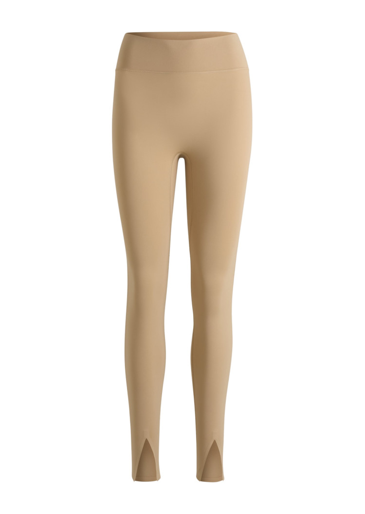 Легінси Slim fit для жінок (479683), колір Бежевий - №1