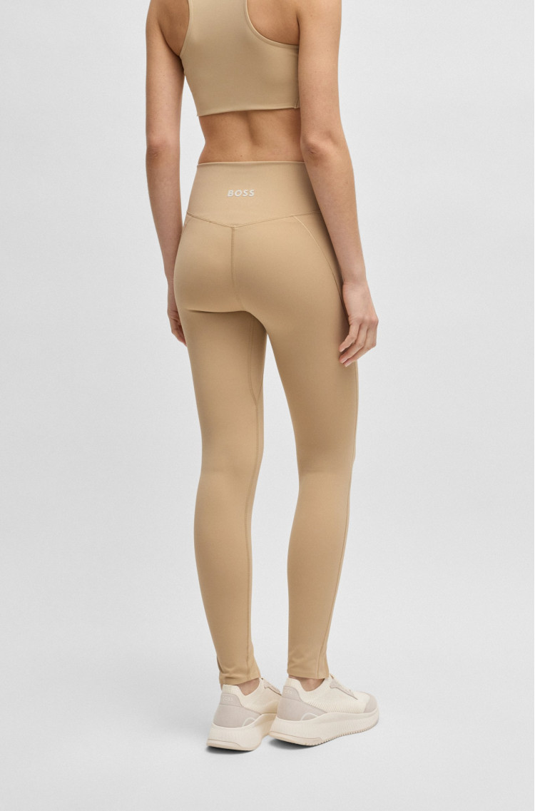 Легінси Slim fit для жінок (479683), колір Бежевий - №4