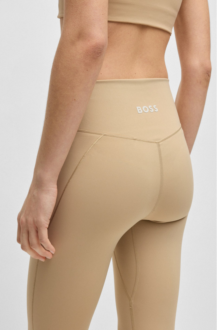Легінси Slim fit для жінок (479683), колір Бежевий - №5
