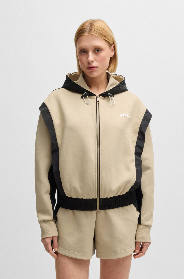 Спортивна кофта Regular fit для жінок (479691), колір Чорний - №2