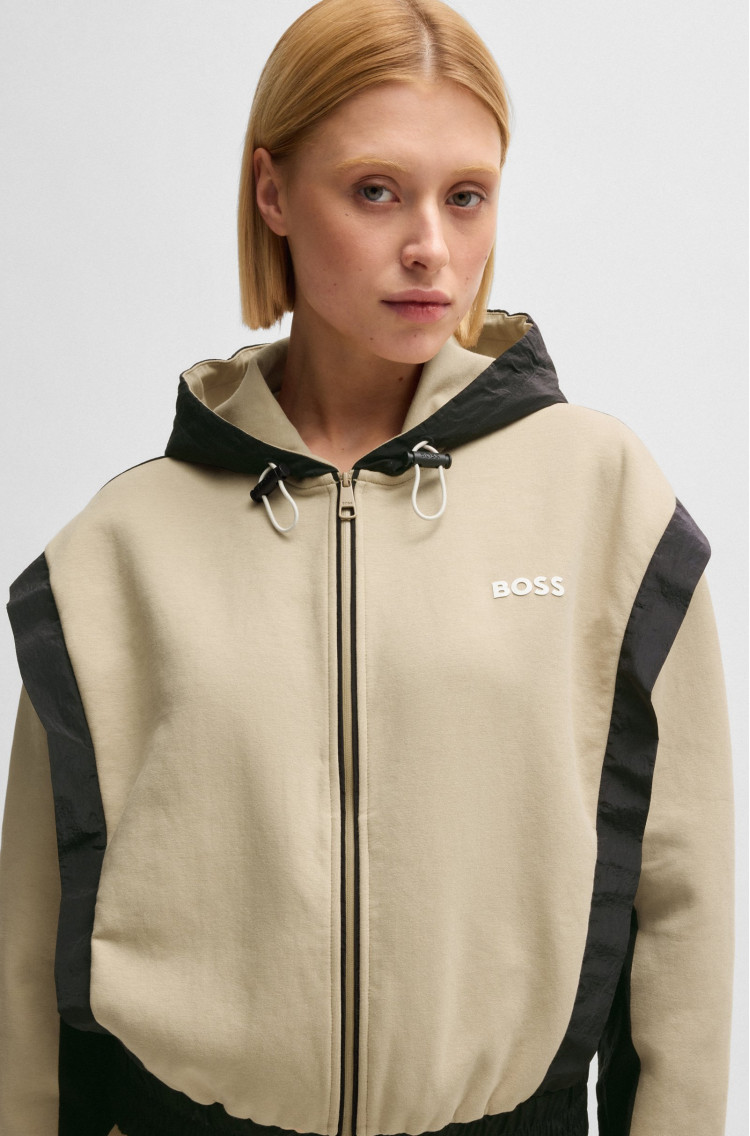 Спортивна кофта Regular fit для жінок (479691), колір Чорний - №4