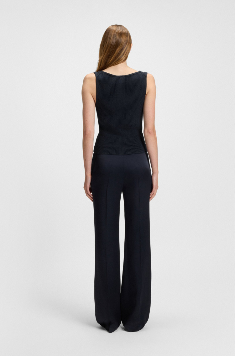 Майка Slim fit для женщин (479696), цвет Синий - №4