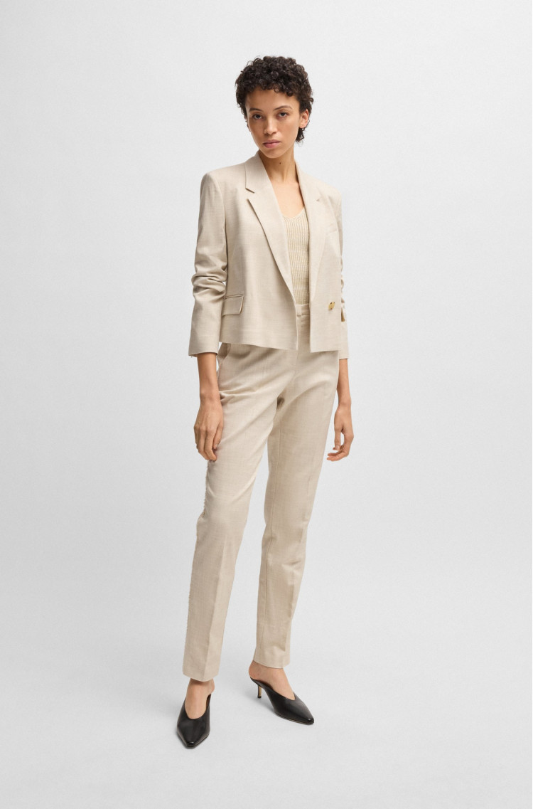Майка Slim Fit для жінок (479697), колір Бежевий - №3