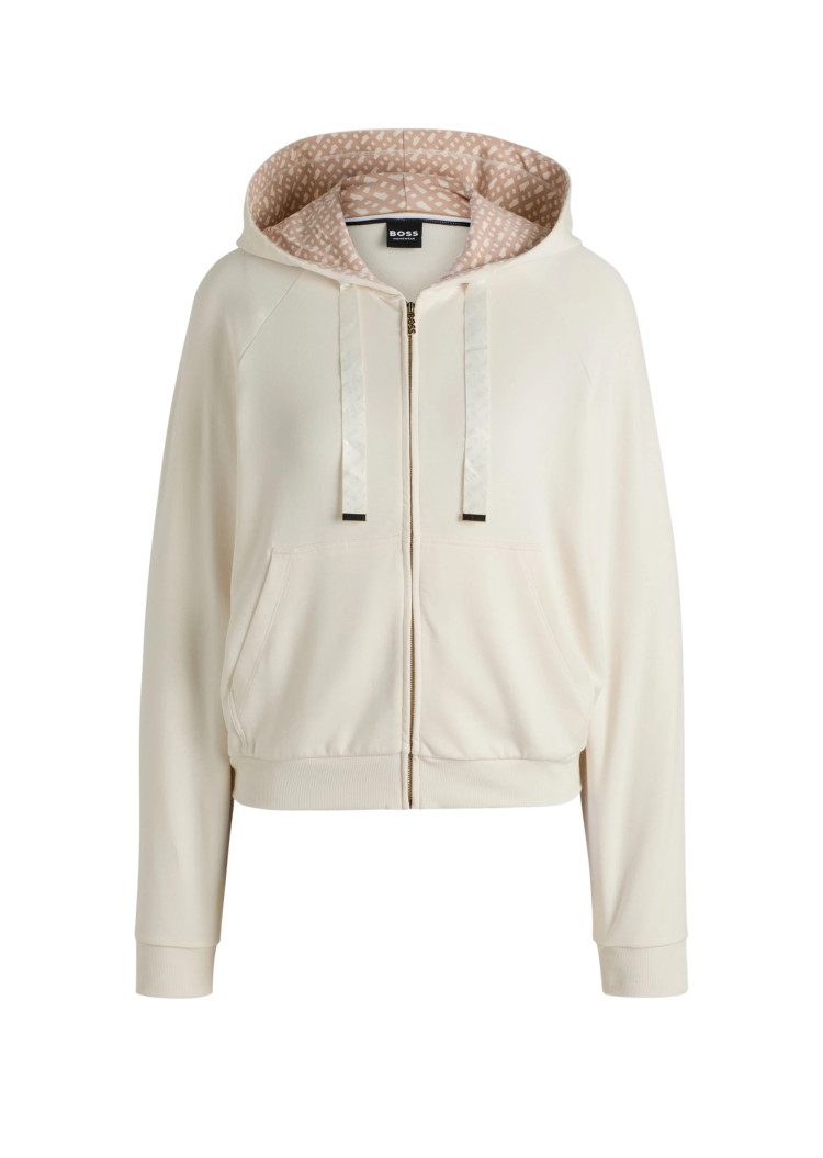 Спортивная кофта Regular fit для женщин (479738), цвет Молочный - №1