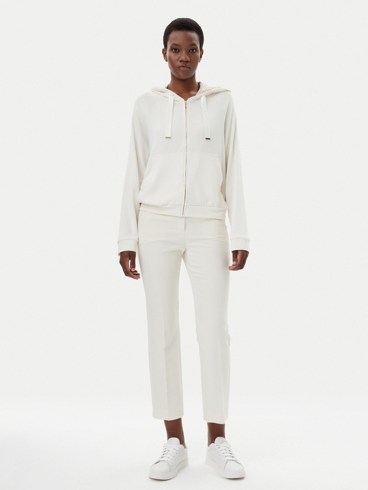 Спортивная кофта Regular fit для женщин (479738), цвет Молочный - №3