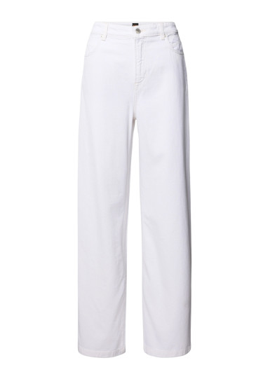 Джинсы Regular Regular Fit: классический крой, средняя свобода движений. Высокая