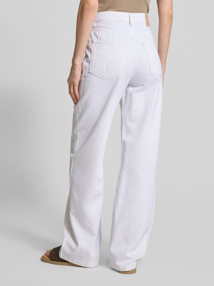 Джинсы Regular Regular fit Высокая для женщин (479758), цвет Белый - №4