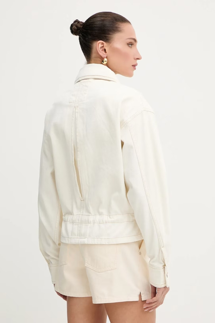 Джинсова куртка Regular Fit для жінок (479759), колір Білий - №4