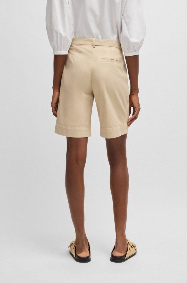 Шорти Relaxed fit для жінок (479763), колір Бежевий - №4