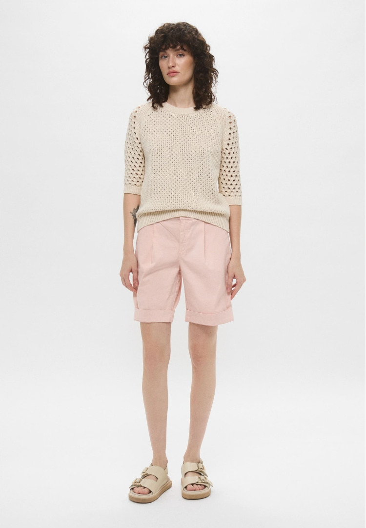 Шорти Relaxed fit для жінок (479765), колір Рожевий - №3