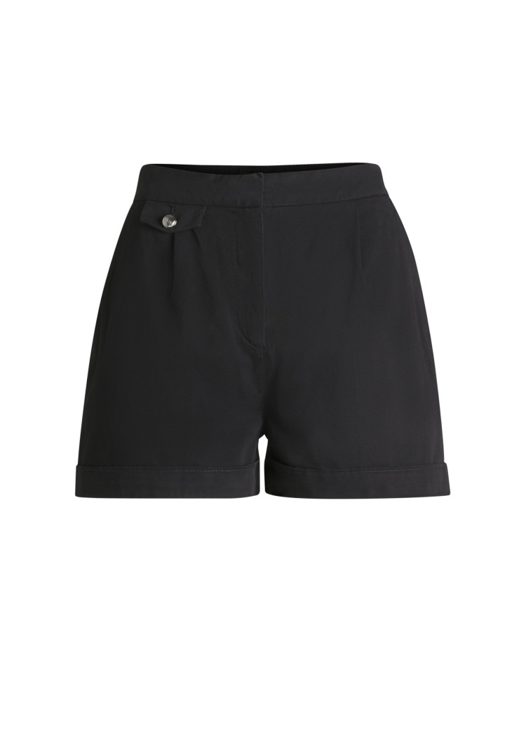 Шорти Regular fit для жінок (479766), колір Чорний - №1
