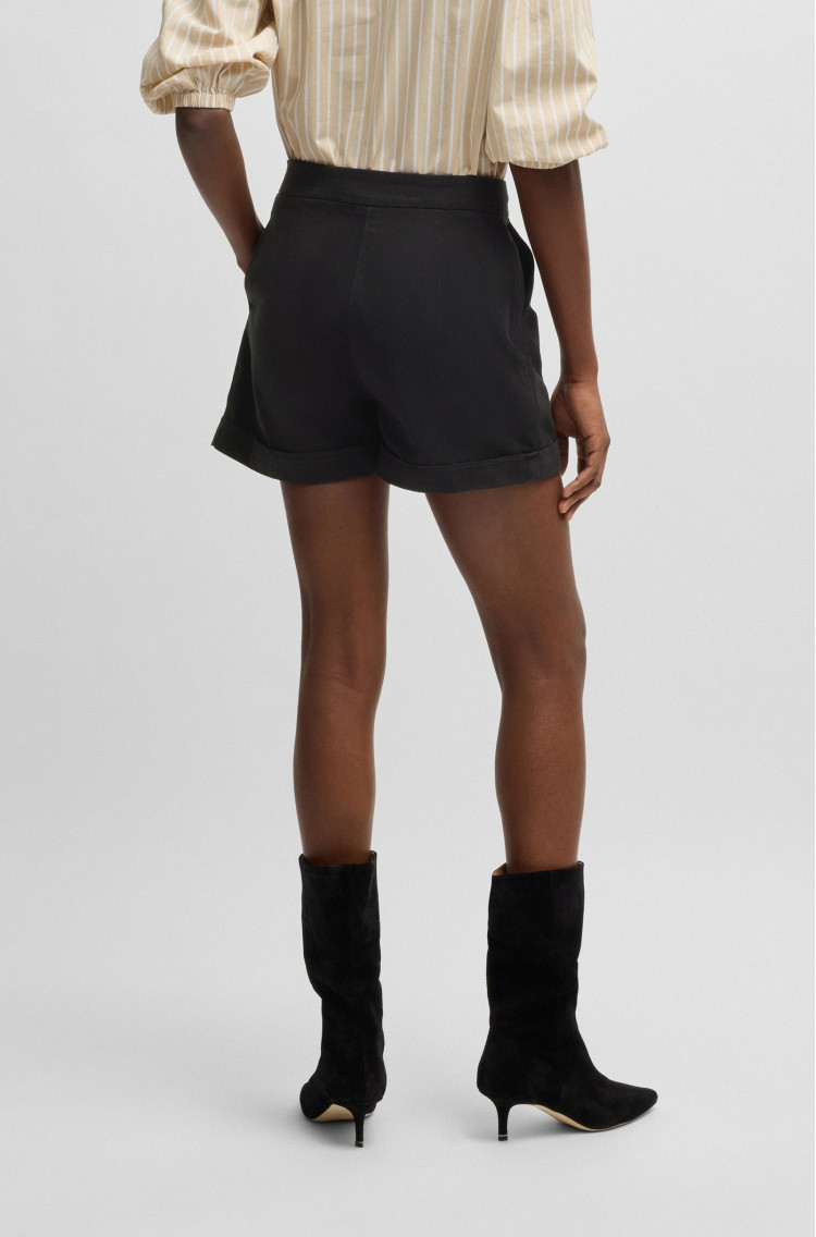 Шорти Regular fit для жінок (479766), колір Чорний - №4