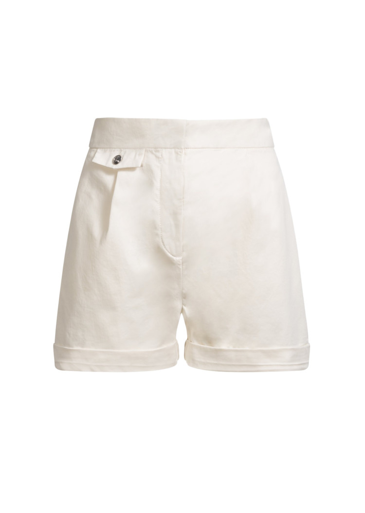 Шорти Regular fit для жінок (479767), колір Білий - №1