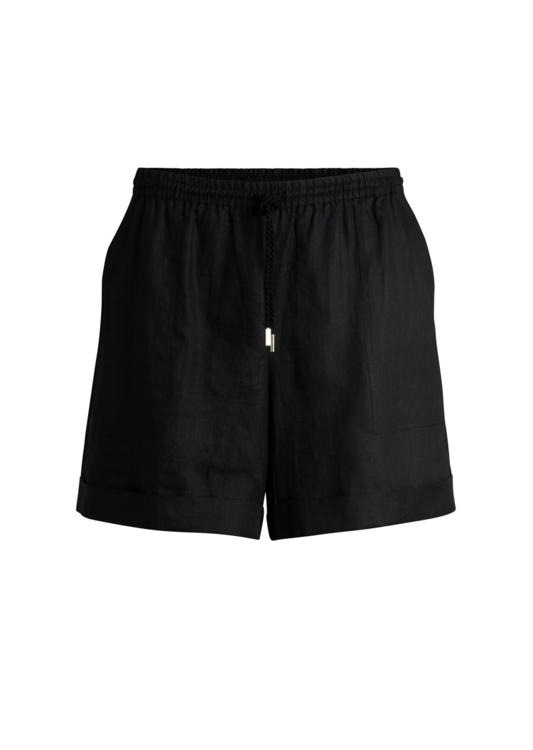 Шорти Regular fit для жінок (479774), колір Чорний - №1