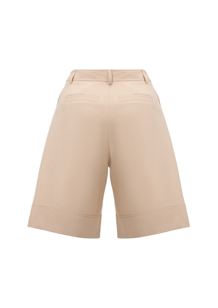 Шорти Regular fit для жінок (479781), колір Бежевий - №2