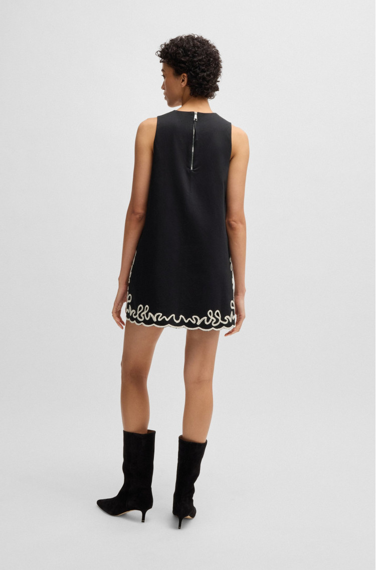 Платья мини Regular fit для женщин (479788), цвет Черный - №4