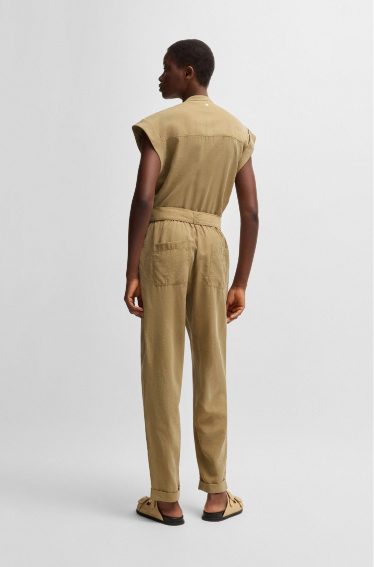 Комбінезон Slim Fit для жінок (479789), колір Коричневий - №4