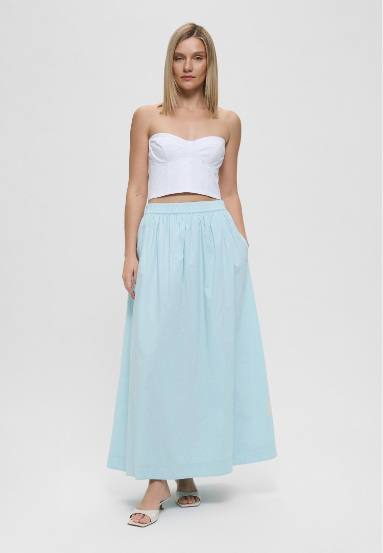 Спідниця максі Relaxed Fit для жінок (479790), колір Синій - №3