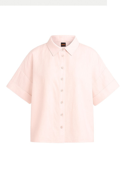 Блуза с коротким рукавом Relaxed Fit
