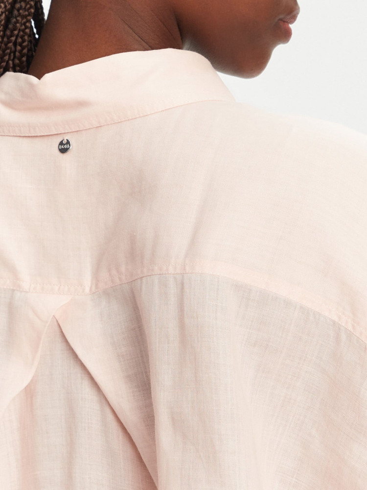 Блуза з коротким рукавом Relaxed fit для жінок (479792), колір Рожевий - №5