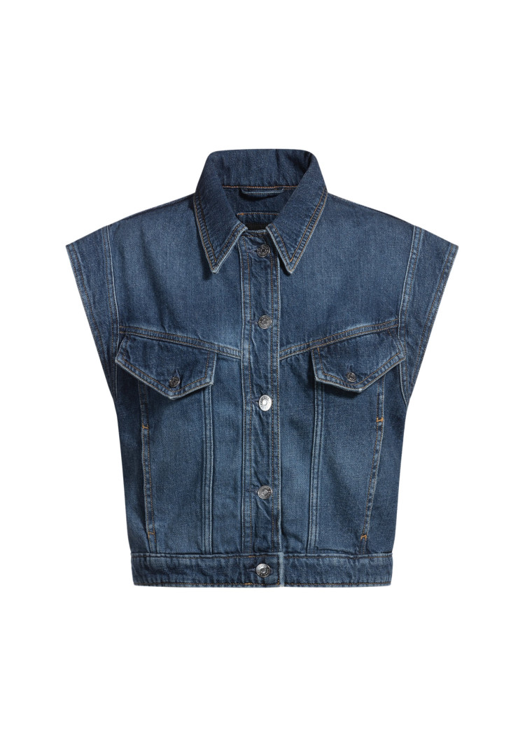 Жилет Regular fit для жінок (479794), колір Синій - №1
