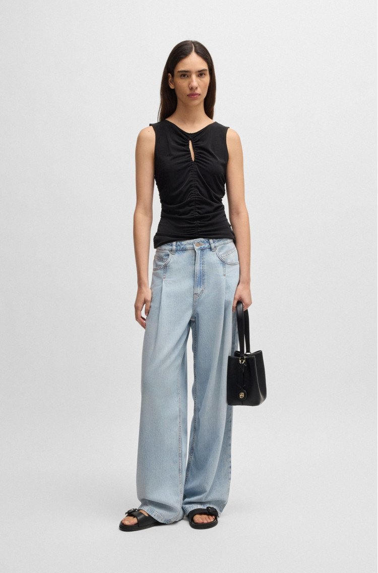Джинси Regular Regular Fit Середня для жінок (479796), колір Синій - №2