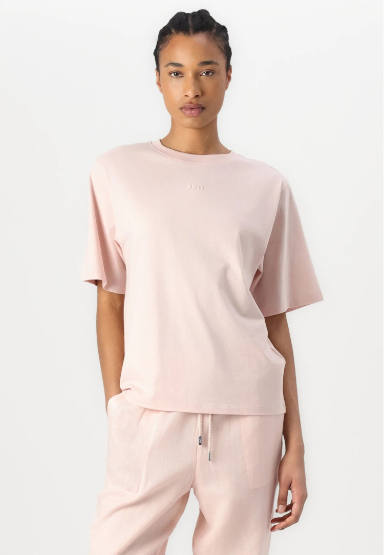 Футболка Relaxed Fit для жінок (479803), колір Рожевий - №2